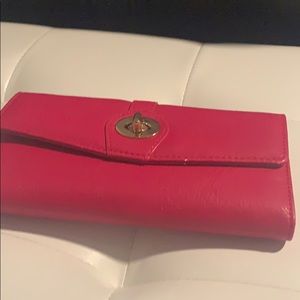 Hot Pink Wallet